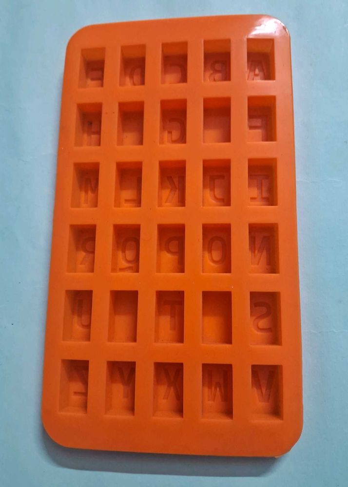Alphabet Number Silicone Mold