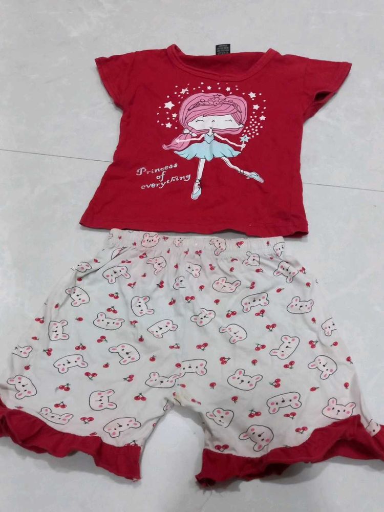 Cute Princess Pajama Set