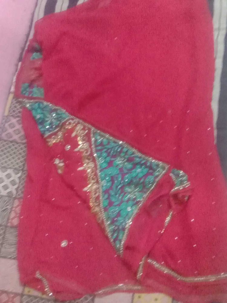 reception saree
