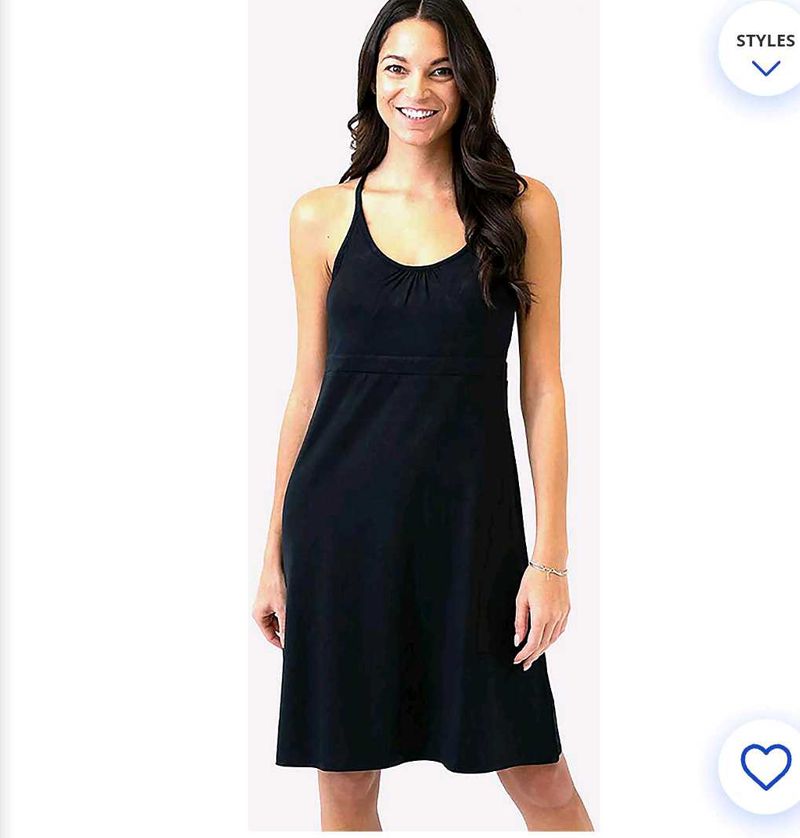 Classic Black Tank Dress