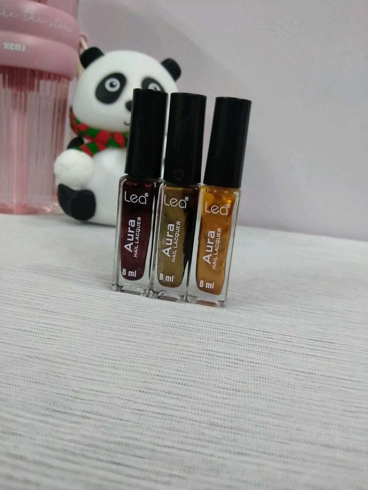 Nail Paints 💅🏻 (Set Of 3)