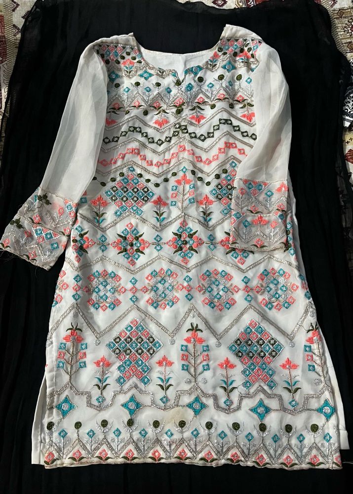 Embroidered Kurta