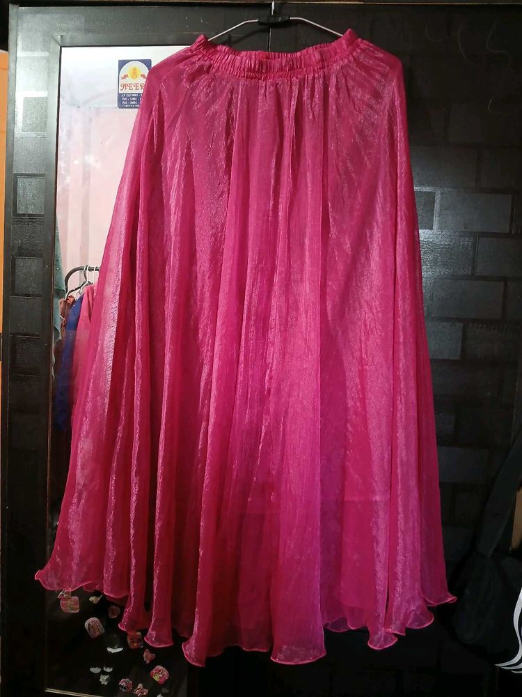 Pink Ethnic Skirt