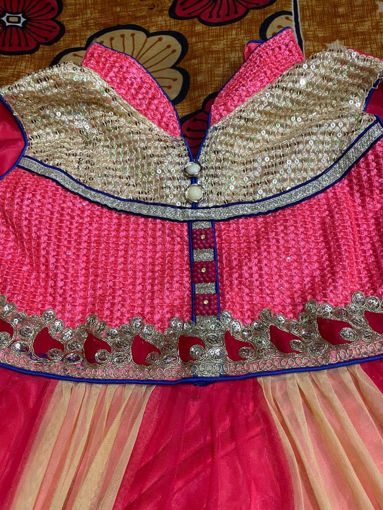frok for girl 6 to 12 years with shimry work