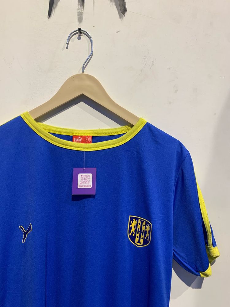 Puma Blue &amp; Yellow T-Shirt (T530)