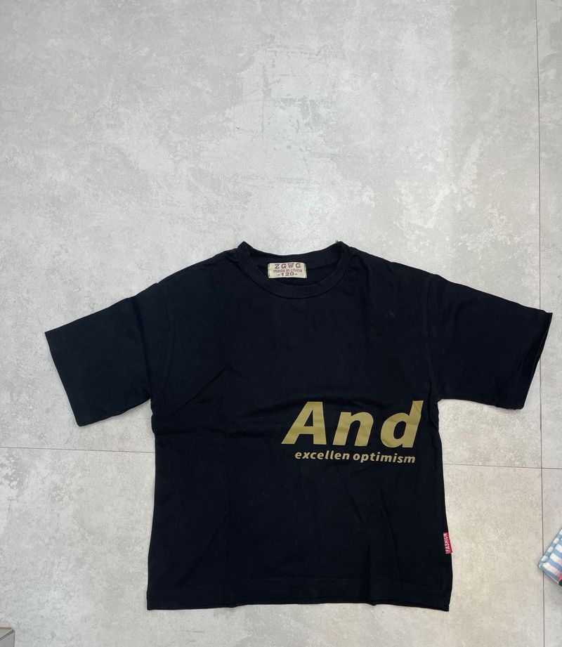 Black Graphic T-Shirt