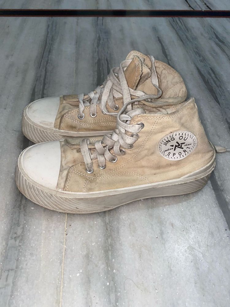 Stylish High-Top Sneakers