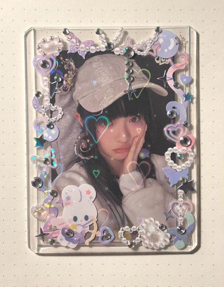 Deco Kpop Photo Card Holder