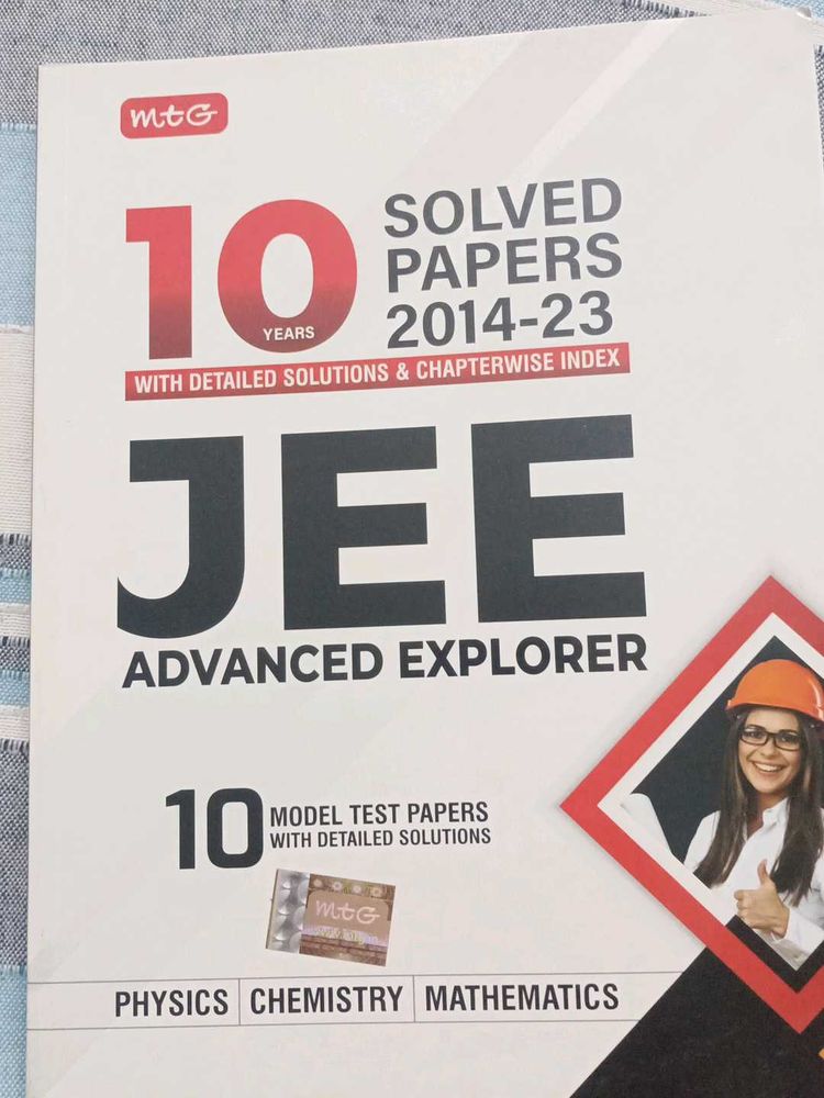 JEE Advanced Explorer: Solved Papers 2014-23