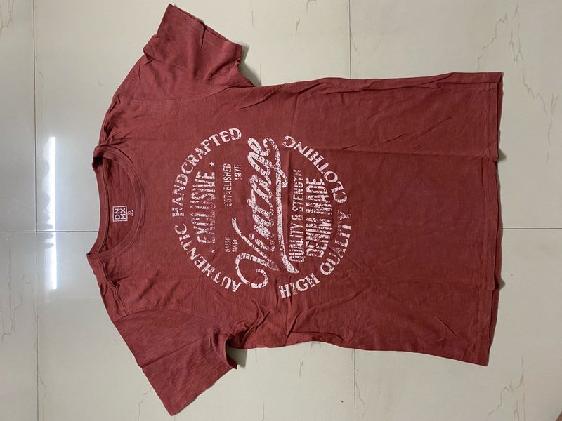 DNMX Men's Vintage Style Graphic T-Shirt