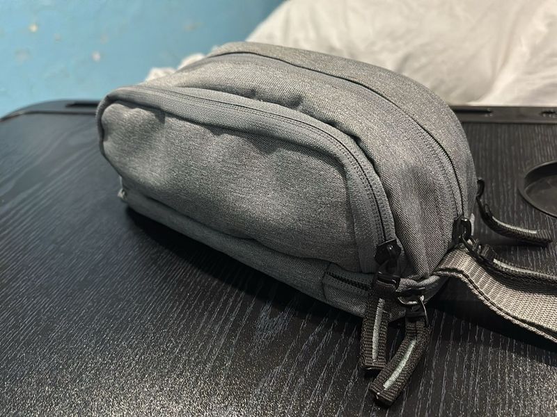 Gray Extra large stationery pouch