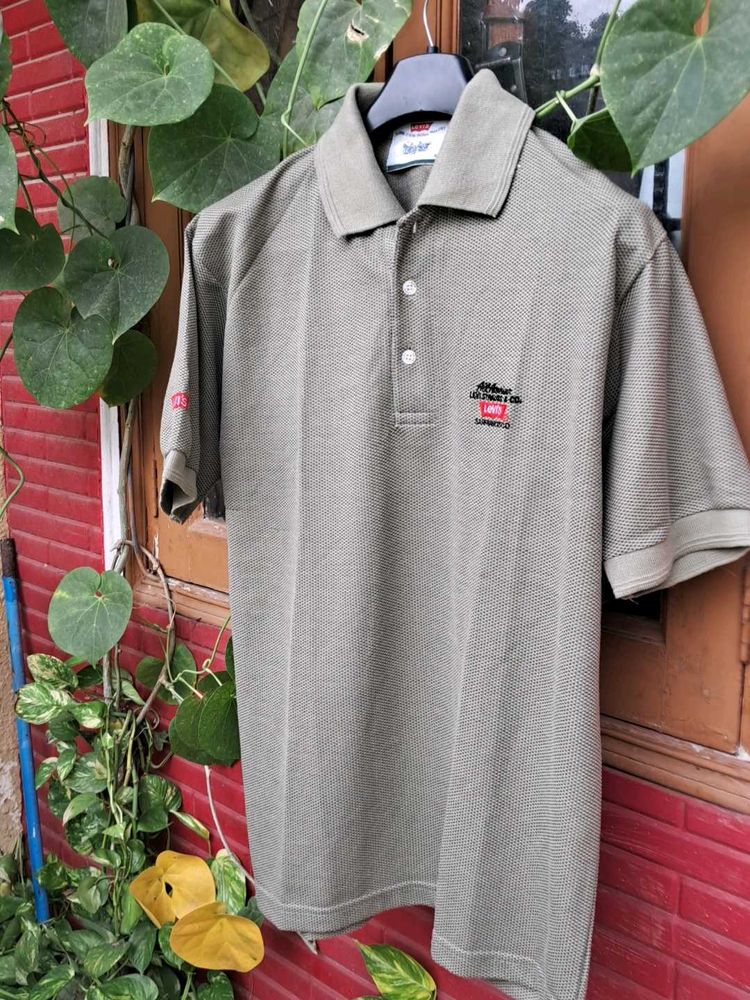 Vintage Arthur Levis Olive Polo