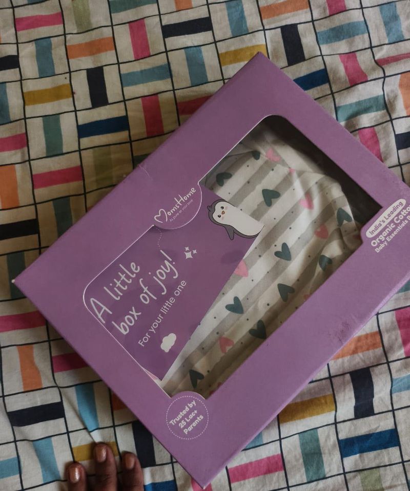 MomsHome Organic Cotton Baby Essentials Set