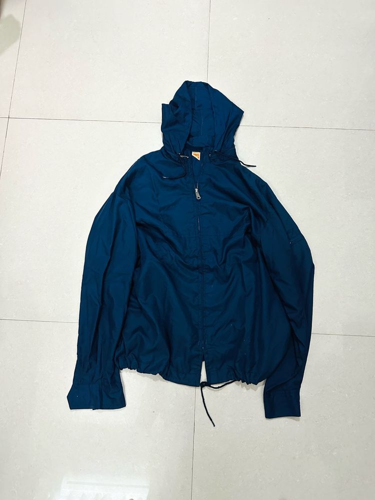 Men Navy Blue Light Jacket
