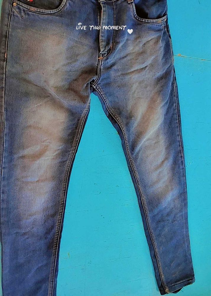 Stylish Blue Denim Jeans