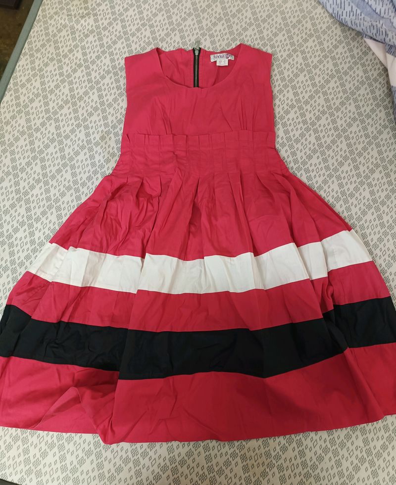 Cute Branded Pink Frock For Women