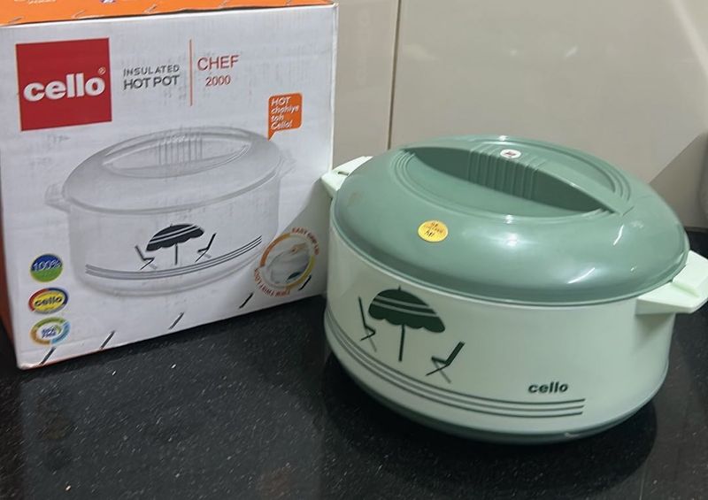 New- Cello Insulated Hot Pot