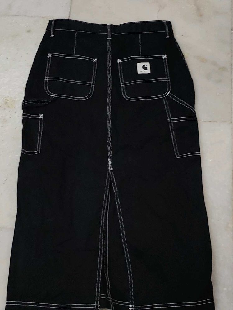 Carhartt Black Cargo Skirt