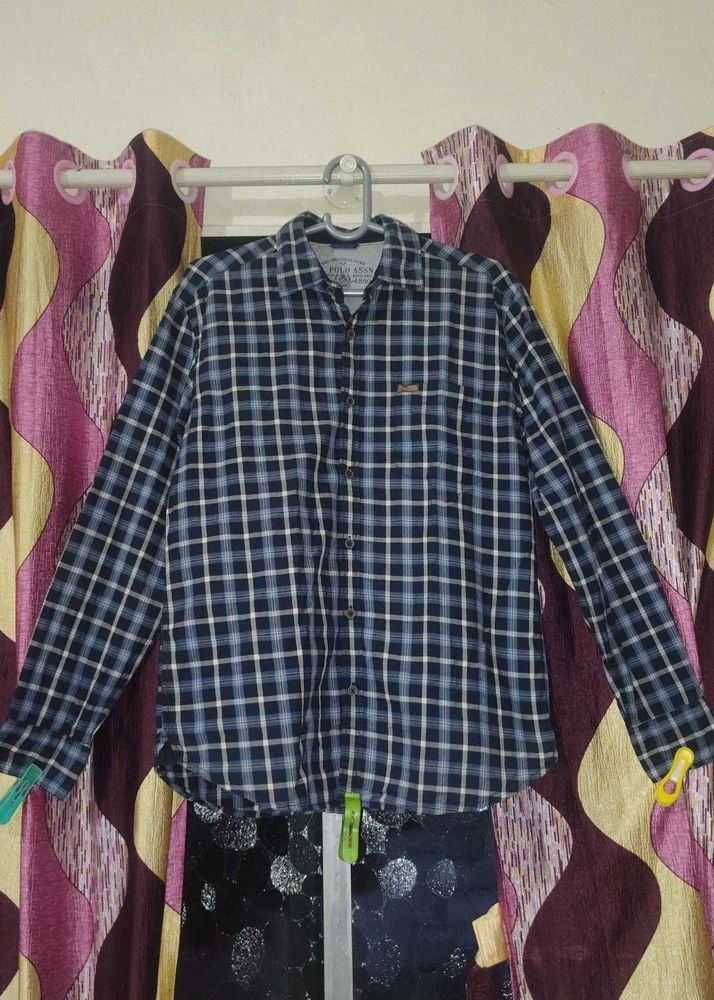 Polo Assn. Plaid Button-Up Shirt