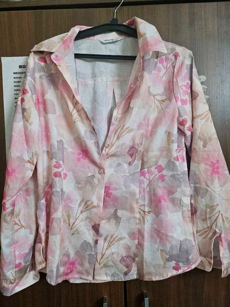 Never Used Floral Shirt