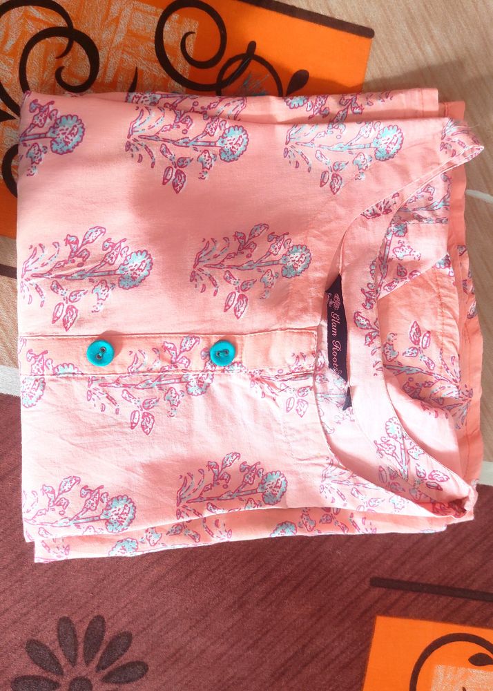 Glam Roots Cotton Kurti