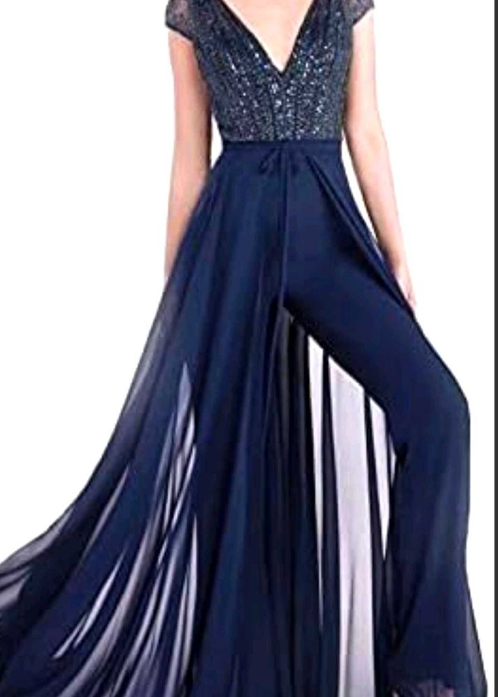 Sparkling Navy Blue Dress