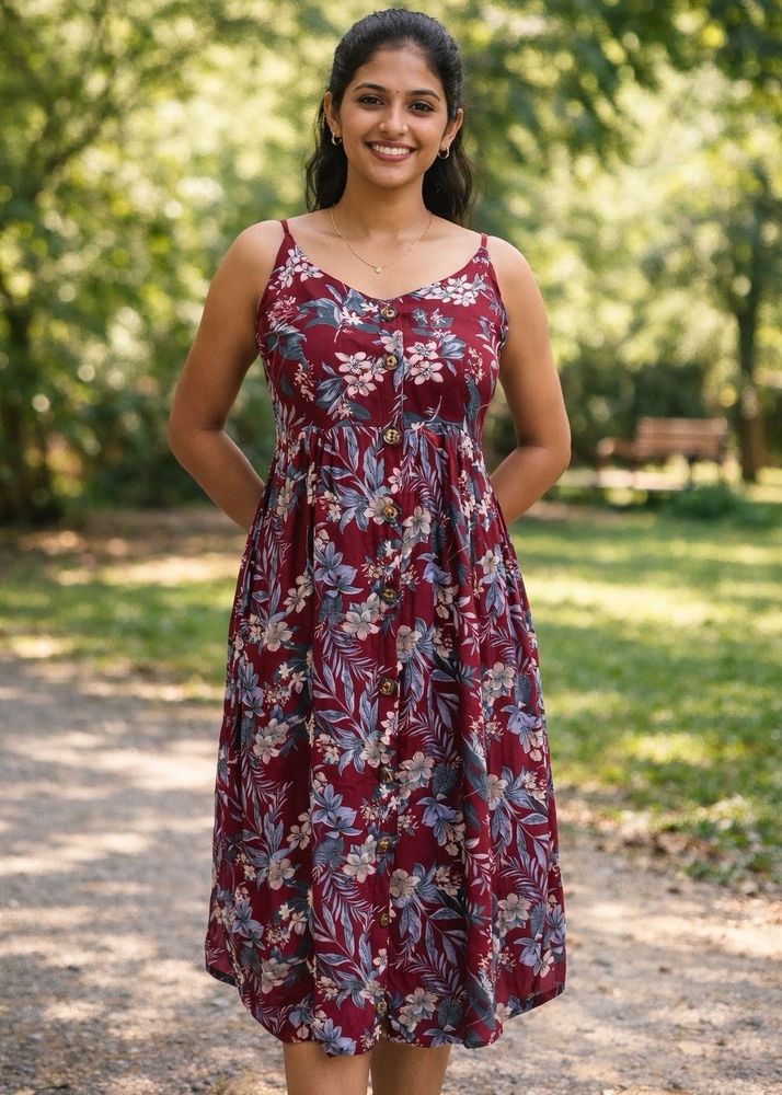 Floral Midi Sundress