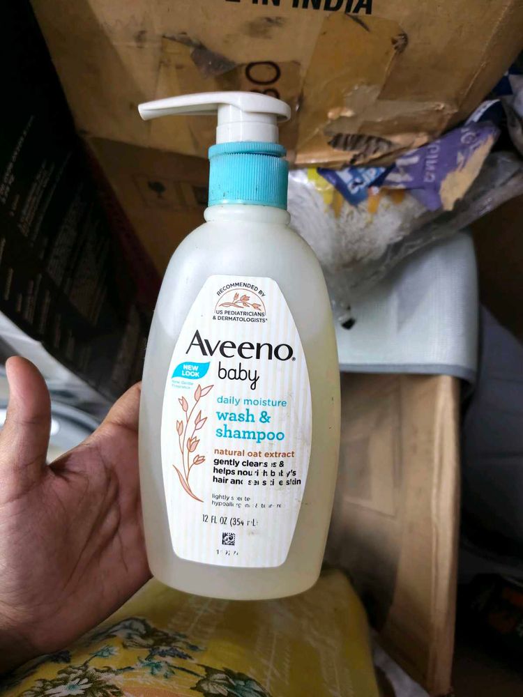 Aveeno Baby Daily Moisture Wash &amp; Shampoo