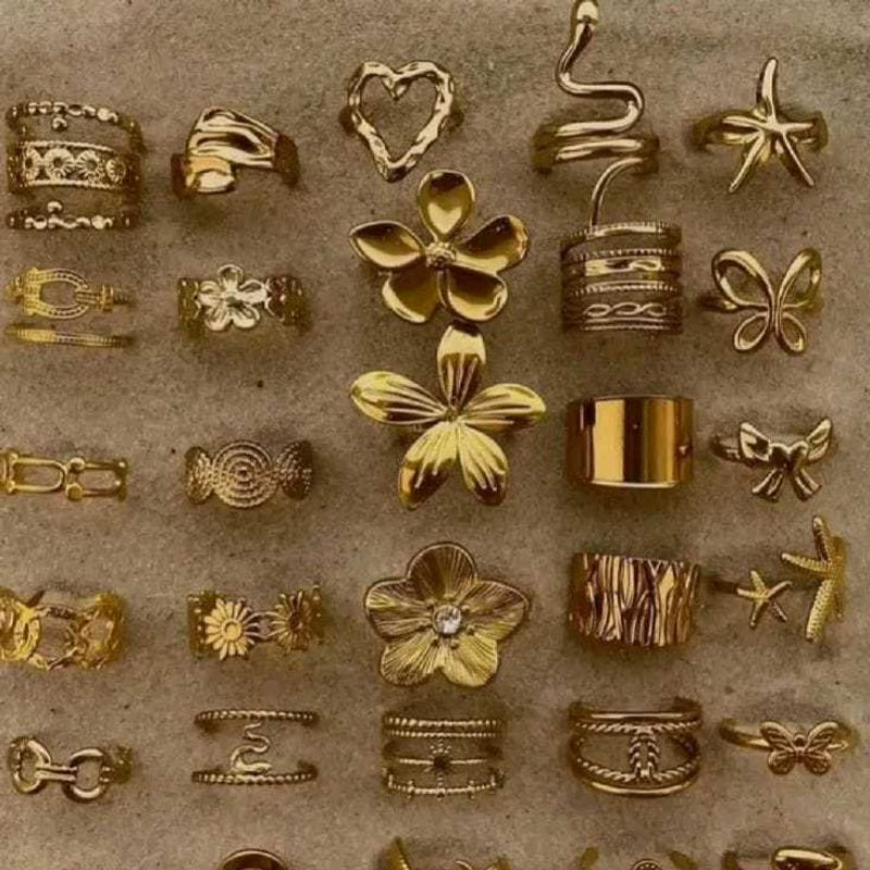 Assorted Gold-Tone Mystery Jewellery
