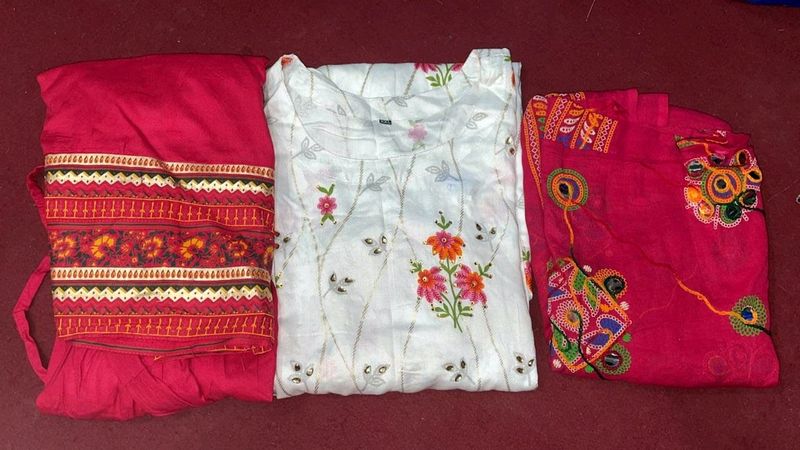 Kurti Skirt with Dupatta