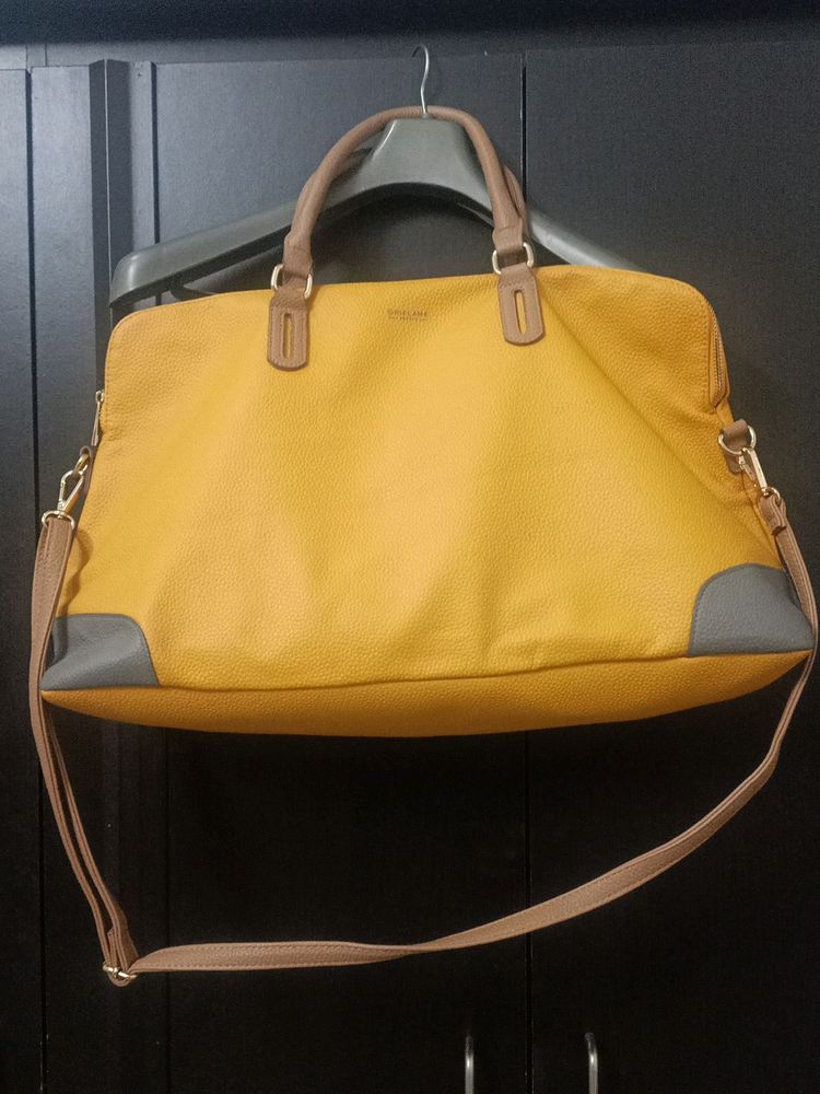 Oriflame Mustered Colour Hand Bag