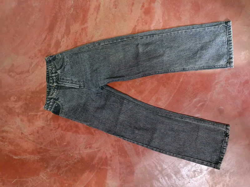 Acid Wash Denim Jeans