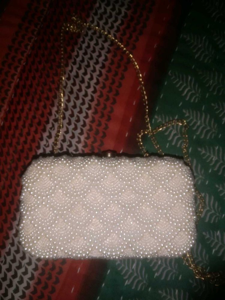 Elegant Beaded Clutch Purse