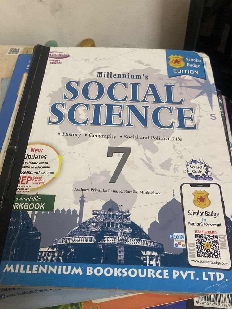 Millennium's Social Science Class 7 Book