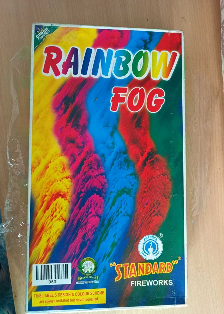 Rainbow Fog For Photoshoot Or Crackers