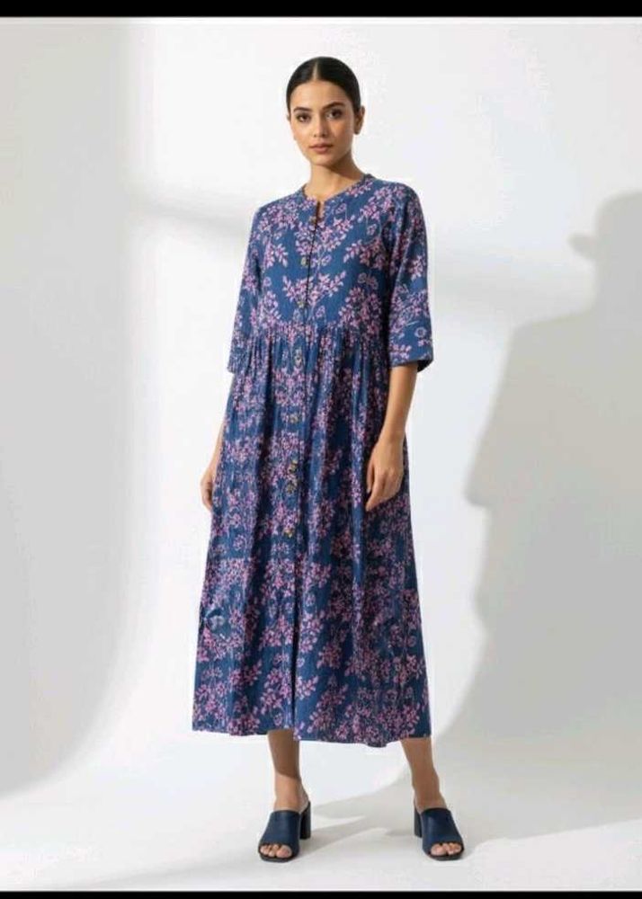 🇮🇳Freedom Sale🇮🇳Floral Print Dress