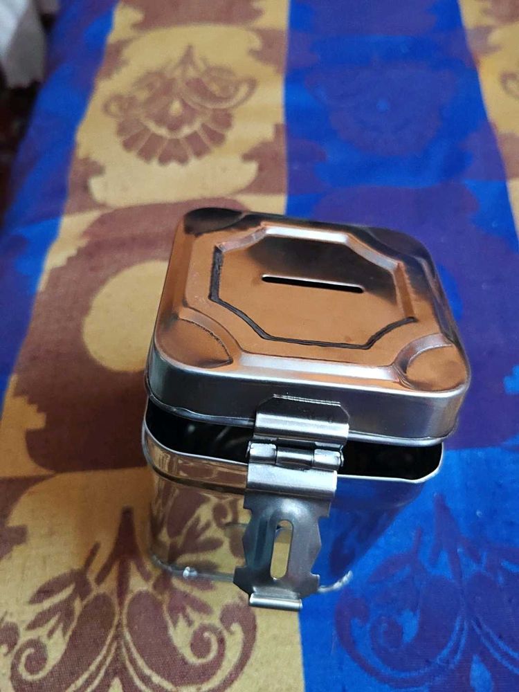 Stainless Steel Piggy Bank