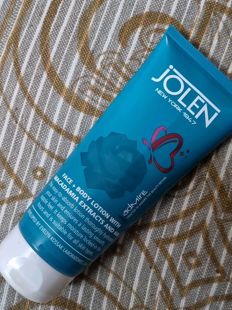 Jolen Face + Body Lotion with Macadamia