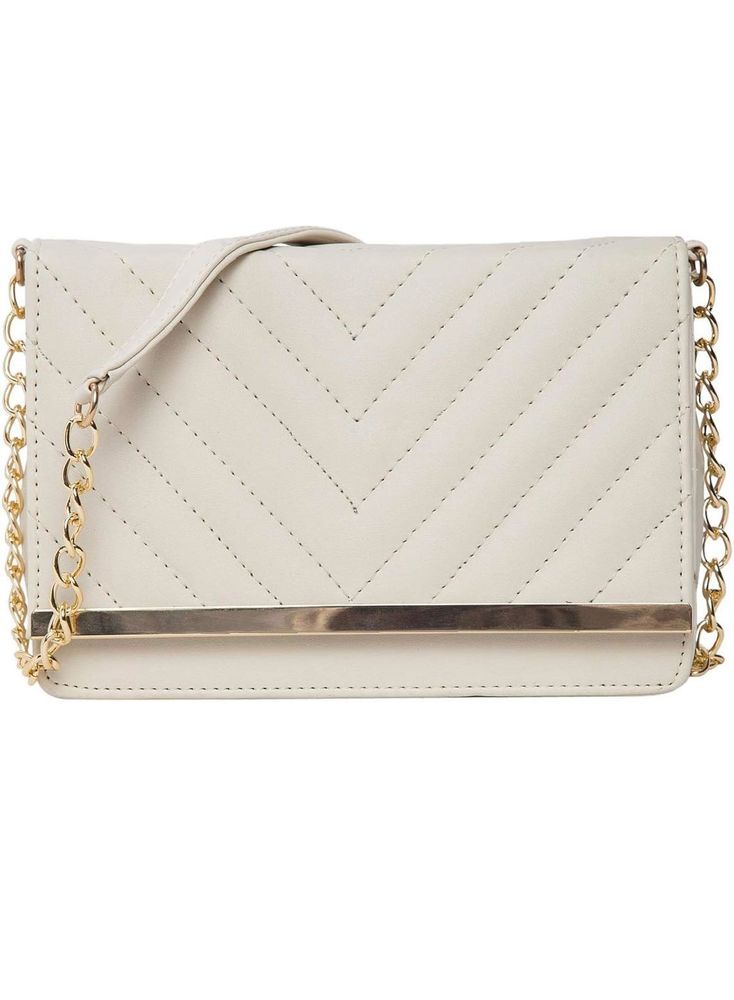 Chic Quilted Chain Clutch Bag