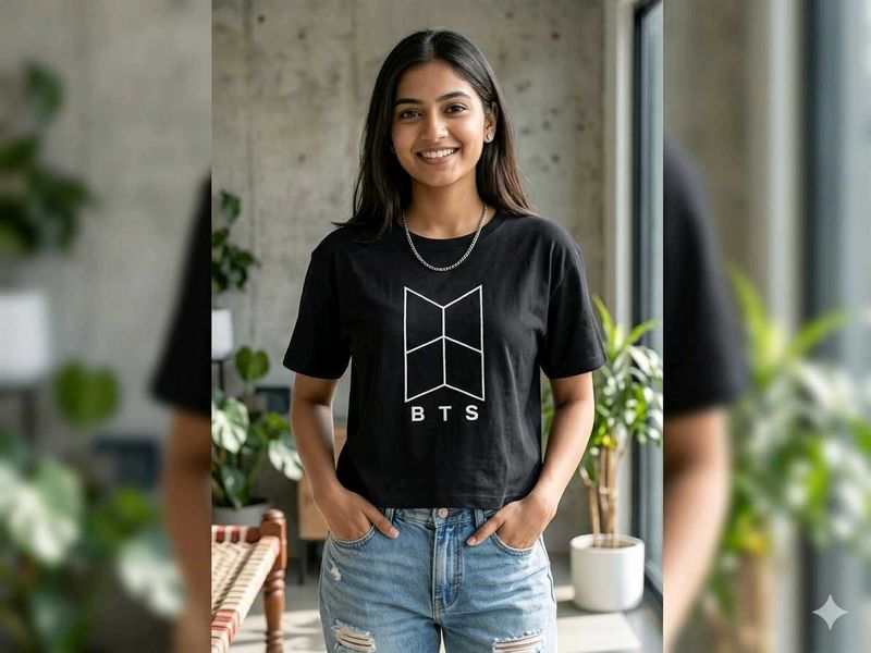 BTS Logo Graphic T-Shirt