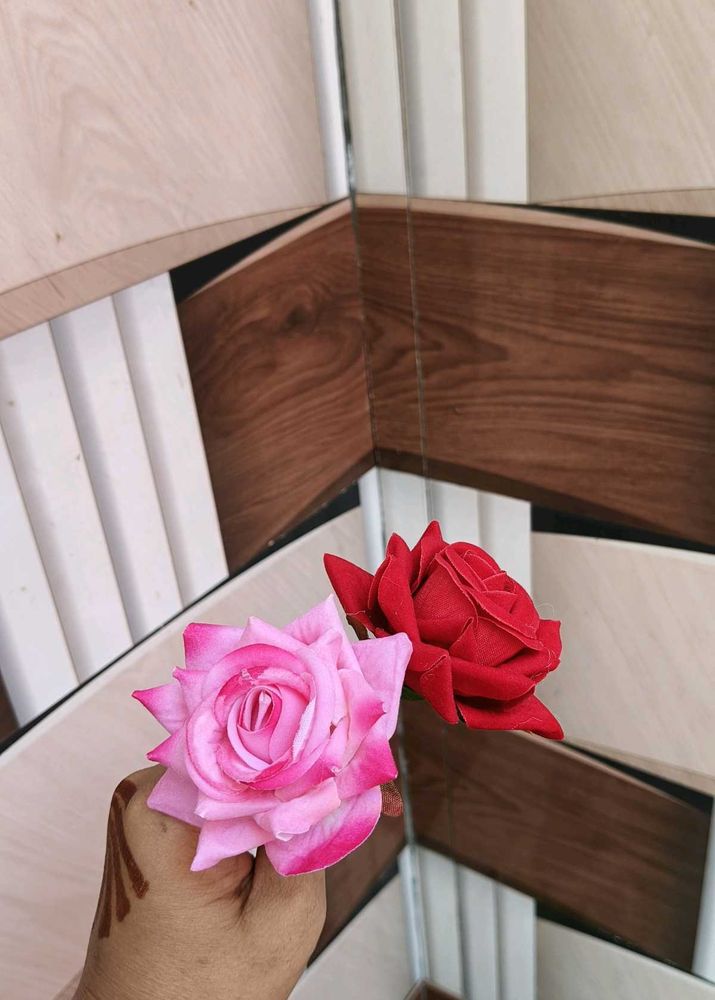 Artificial Roses - Pink &amp; Red