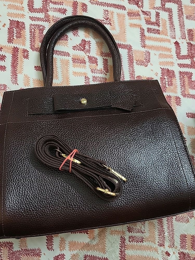 Pure Leather Handbag  New!