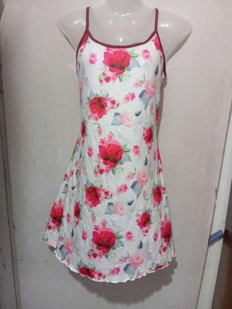 Cute Floral Slip Dress