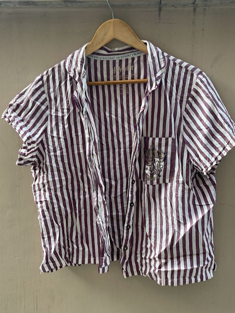 Striped Pajama Shirt