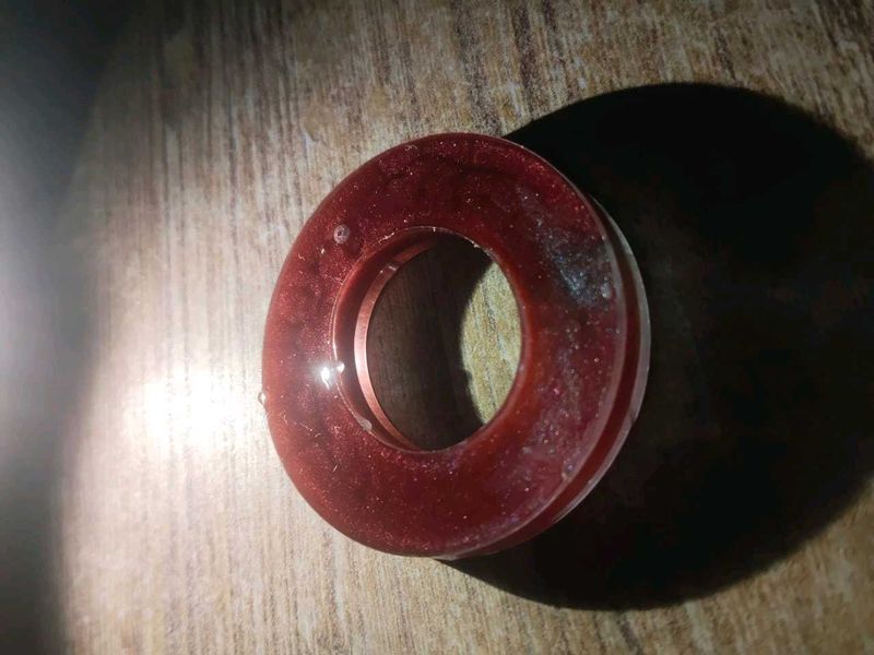 Red O keychain