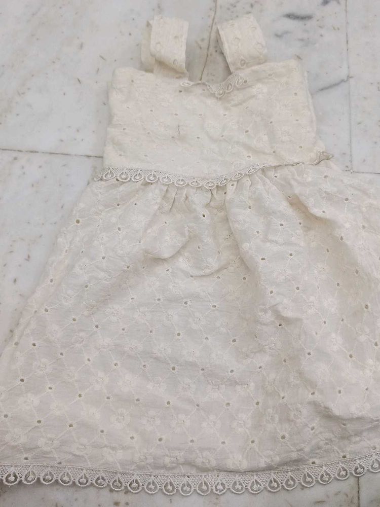 Ivory Lace Sundress