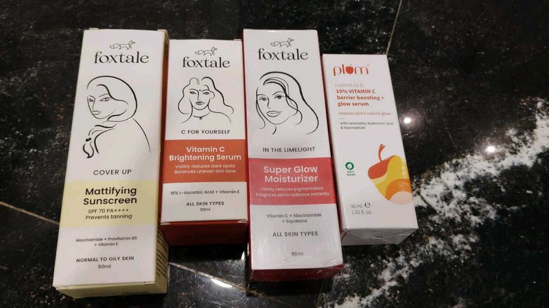 Foxtale &amp; Plum Skincare Set
