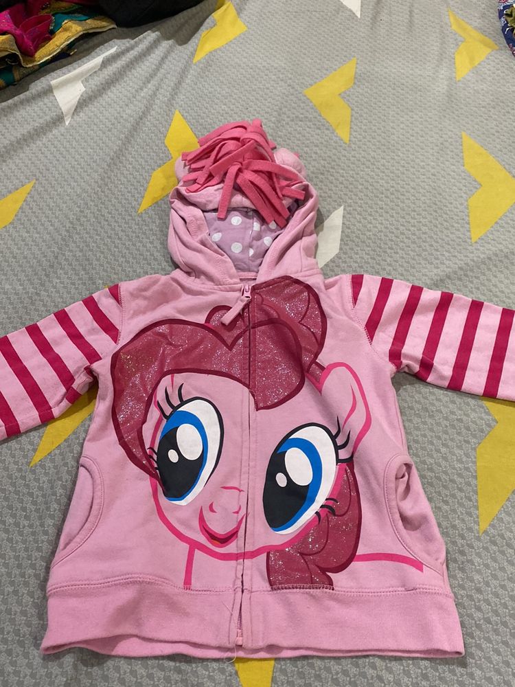Pink Unicorn Fleece Jacket