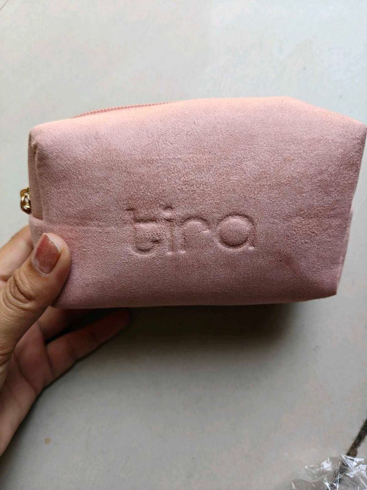 Cute Pink Makeup Pouch