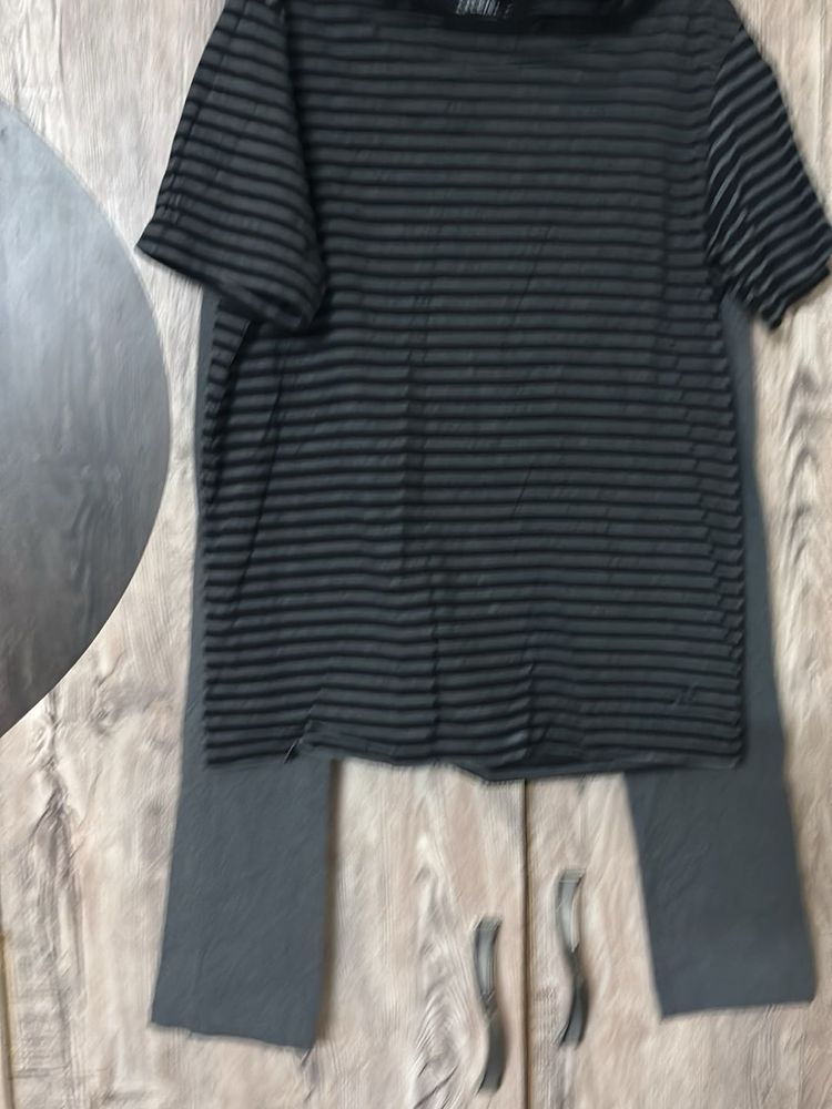 Striped T-Shirt &amp; Pants Set